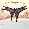 WAKEWAY Sexy Women Open File Lace G String Thongs Low Waist Seamless Female Underpants Comfortable Ladies Fun Underwear