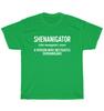 Shenanigator Definition Person Who Instigates Shenanigans St Patrick Day T-Shirt
