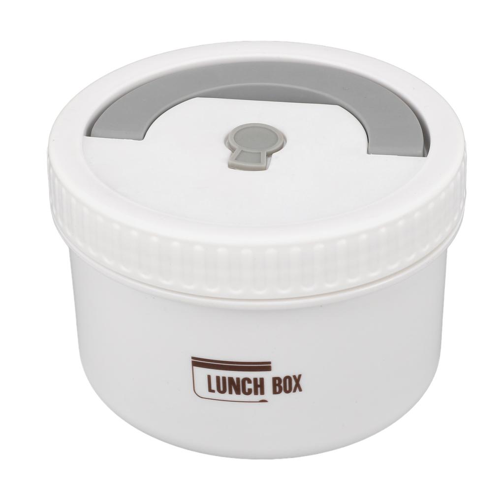 Bento Box Round 600ml Lunch Container Stainless Steel Tight Sealing Leakage Proof Insulated Portable Food Storage