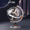 zmart Transparent Globe, Creative Technology Space Station Building Blocks, High-Tech Construction Bricks, Space Station Blocks, Model Building Toys,