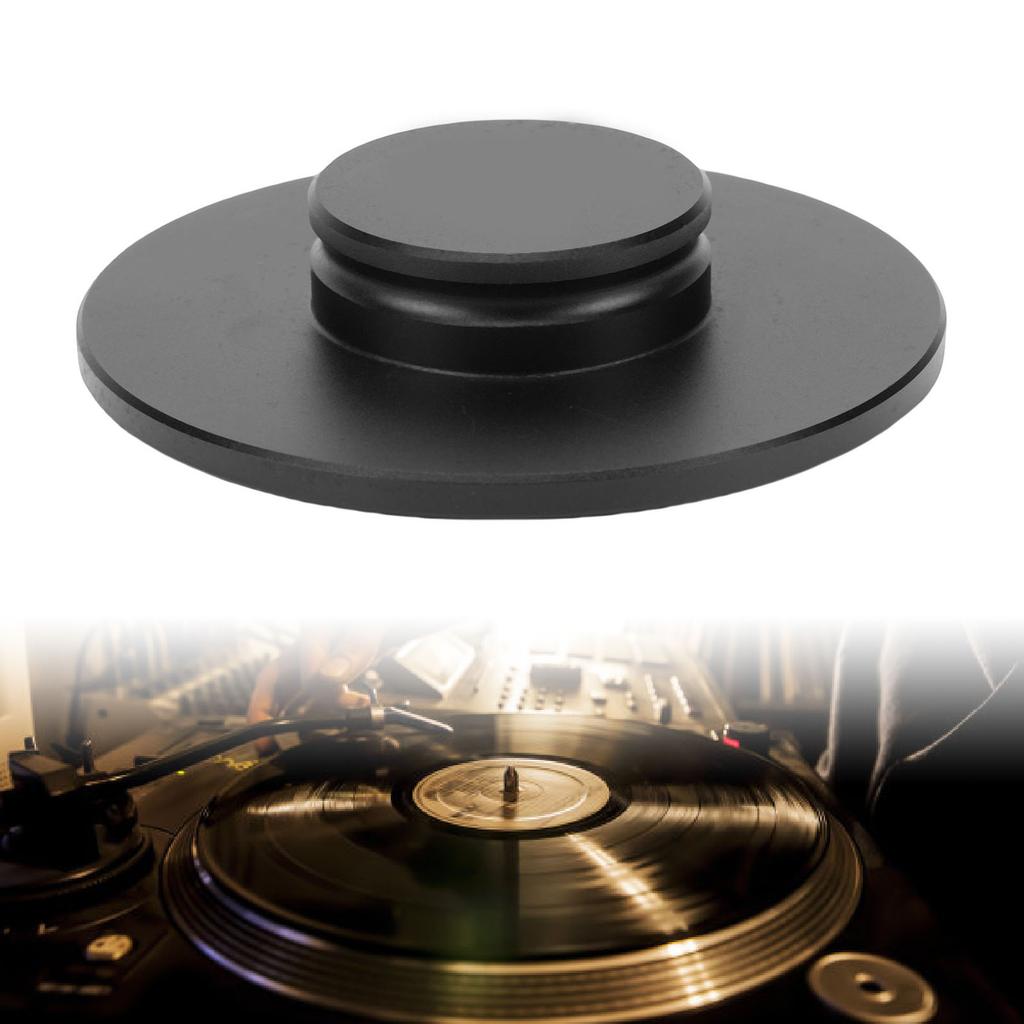 Schallplatten-Gewichtsstabilisator Geeignet für Plattenspieler Aluminiumlegierung Plattenteller-Gewichtsklemme Platten-Vibrationsdämpfer