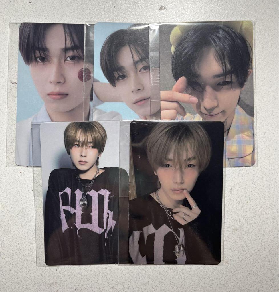 [USED] BOYPLASTIC 2 Korea Archive Exhibition Sen Trading Cards 5 Types