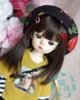 Straight Doll Color Heat Resistant Accessory Wig, 1/6, 1/4, 1/3 Scale, Mix, Semi-Long, (180°C), (1/4 Doll, Brown)