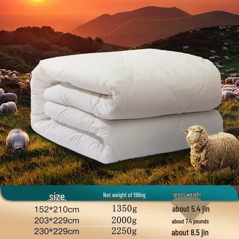 FUANNA Australian Wool Winter Comforter