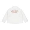 Nike Σειρά CNY Sherpa Fleece Μονόχρωμο Μπουφάν με Όρθιο Γιακά Γυναικείο Εξωτερικό Ρούχο Sail-White DQ5366-133