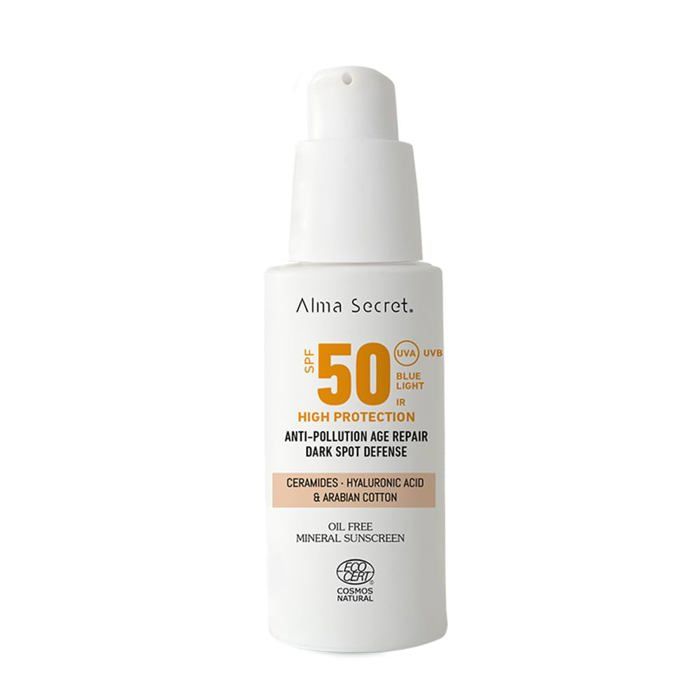 Crème solaire teintée - Sand - SPF 50 - 50 ml - Protection UV - Non comédogène