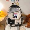 Day Mantra Peripheral Printed Backpack Youth Youth Student School Bag Lightweight Backpack Travel Bag