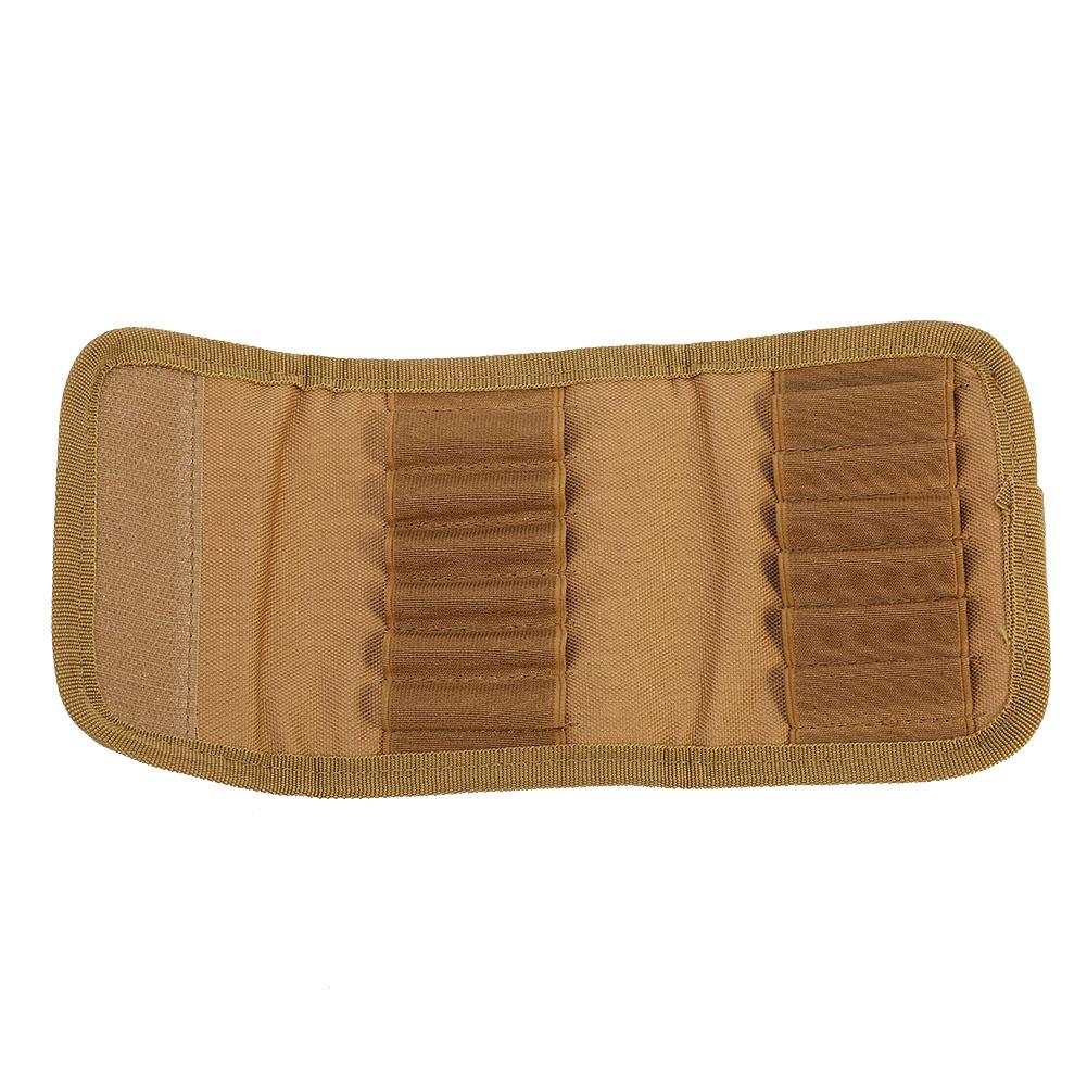 12 Round     Cartridge Carrier Nylon Ammo Bag Pouch   Holder Case (Black)