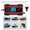 Batteria al piombo asciutta e bagnata Caricabatteria per auto completamente automatico per Auto Moto Piombo 12V 10A / 24V 5A Ricarica rapida