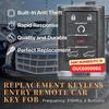 Replacement Keyless Entry Remote Car Key Fob for 2007 2008 2009 2010 2011 2012 2013 2014 Cadillac Escalade ESV, FCCID-OUC6000066, 315MHz 6 Buttons