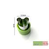 Stainless Steel Farfalle, Vegetable, Fruit, and Sausage Cutter & Cookie Wonton Stamp for Baby Food