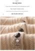 Early Autumn Women's Cashmere Knit Cardigan - Long Sleeve, Thick, Comfortable, Soft, Skin-Friendly Cable Design.