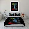Skateboard NYC Design Bedding Duvet Cover Set Duvet Cover Pillowcases  (1*Duvet Cover 2*Pillowcases, Without Duvet Insert)