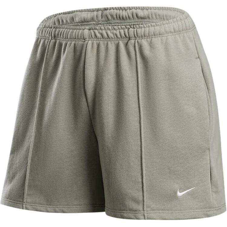 (WMNS) Nike Sportswear Chill Terry Mid-Rise 10cm French Terry Shorts Asia Sizing Light Army Women s HF6941-320 XL