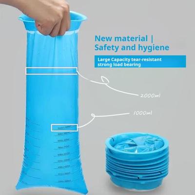 25 pièces 1000ML sac à vomi jetable étanche épais Portable grande charge enfants voiture jeter sacs hôpital classé vomi sacs route voyage mouvement