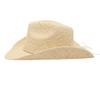 White Beach Hat Knight Western Cowboy Straw Hat Sunscreen Visor Mesh Jazz Hat Men'S And Women'S