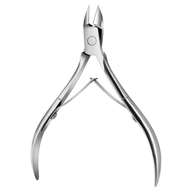 

Кусачки для удаления омертвевшей кожи с ногтей из нержавеющей стали, инструменты для маникюра и дизайна ногтей, обрезка искусственных ногтей серебряный