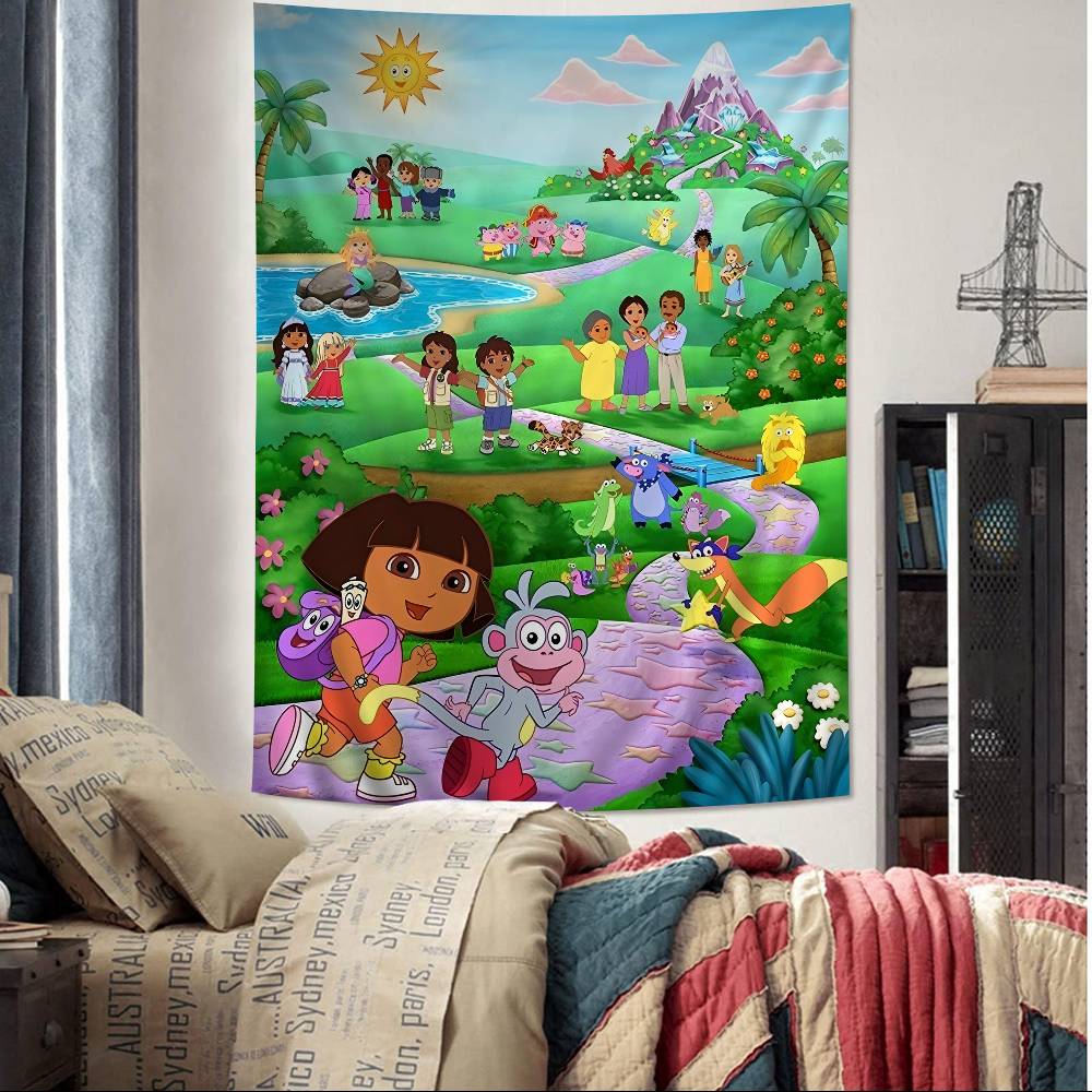 

DDora the EExplore Printed Large Wall Tapestry Wall Hanging Decoration Household Decor Blanket 74x94cm(29x37in)