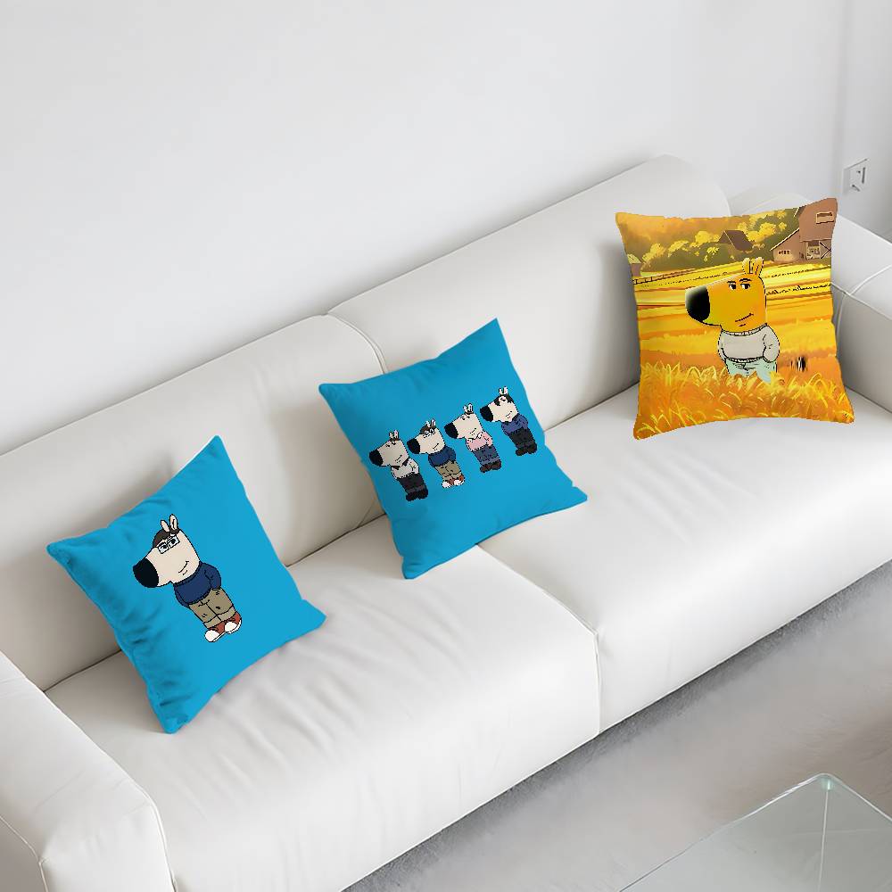 Funny C-Chill Guy Pillow Case Pillows For Cover Home Decor Items Living Room Decoration Cushion Covers