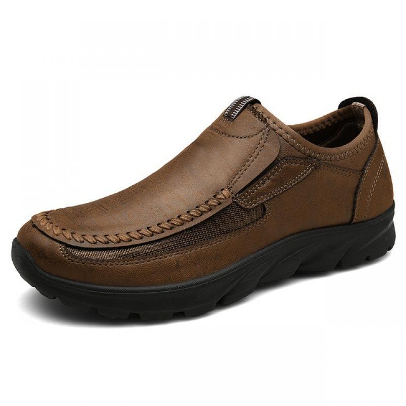 Men Casual Shoes Loafers Sneakers  New Fashion Handmade Retro Leisure Loafers Shoes Zapatos Casuales Hombres Men Shoes887