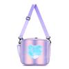 Heart-Shaped Rainbow Insulated Lunch Bag for Kids - Cute Cartoon Design