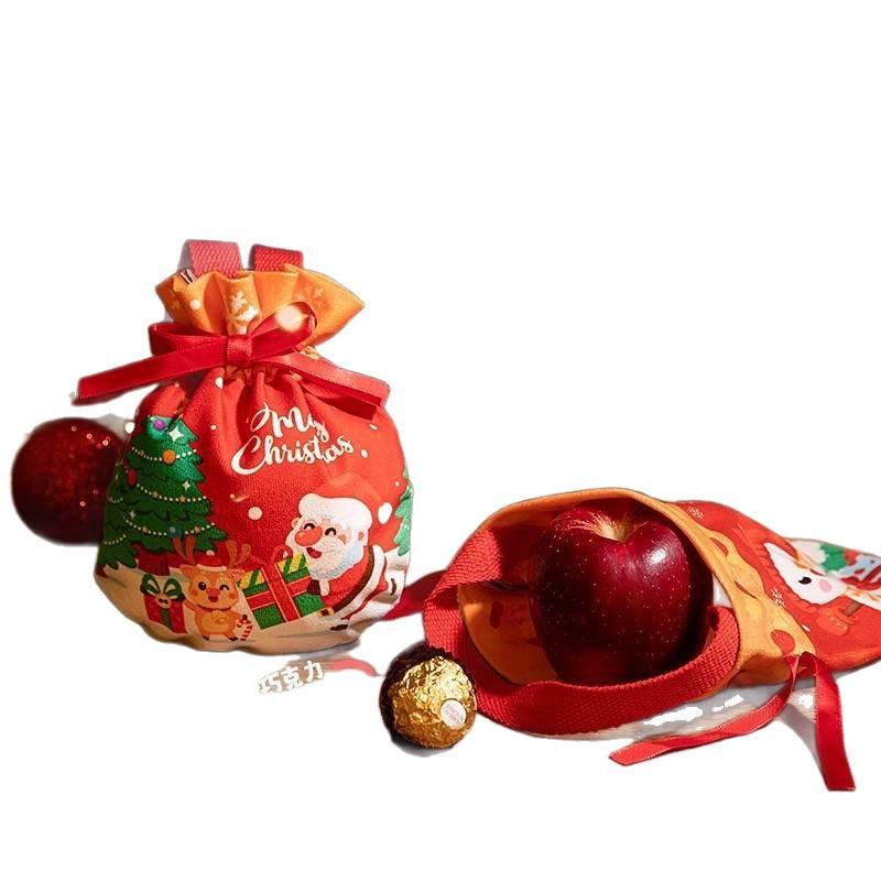 Christmas Eve Apple Gift Box - Candy & Small Gift Bag Decoration
