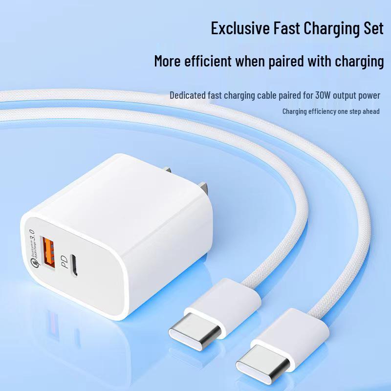 PD20W Fast Charger for Android, Apple, Huawei Phones - 3C Certified