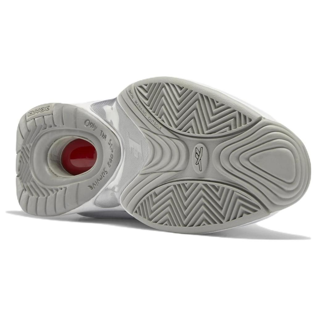 Packer Shoes x Reebok Answer 4 OG Weiß Silber Herren Sneaker Schuhe-Weiß Flash-Rot Schneegrau GY4069