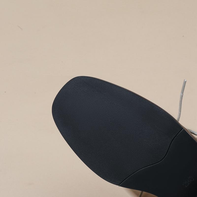 Fashion Women's new spring and autumn square toe lace up mid heel plus color blocked casual and comfortable Oxford single shoe