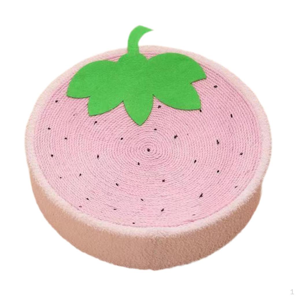 Cat Nest Scratcher Bowl with Sisal Round Design for Feline Friends