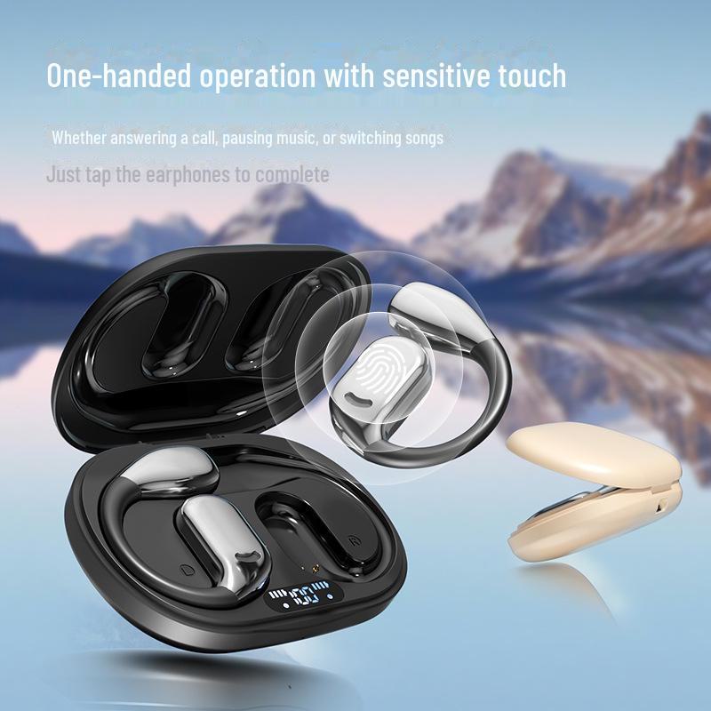 OWS M75 Ear-Hook Bluetooth Headset with Noise Reduction