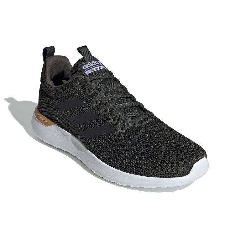 Adidas Neo Lite Racer Cln Pohodlné Sportovní Odpružení Nízké Lifestylové Boty Pánské tenisky Černá Bílá Zlatá FW1335