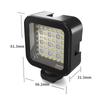 30m/98ft Waterproof RGB LED Video Light Portable Mini Camera Light 5500K Color Temperature Dimmable