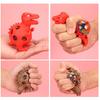 Dinosaur Squeeze Toy Elastic Soft TPR Cute Animal Doll Pinch Toy Relieve Stress Hand Fidget Toys Kids Squeezing Ball Anti-stress Toy Halloween Gift