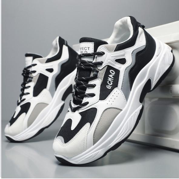 Men's Shoes Summer Breathable 2025 New Trend All-match Running Thin Mesh Sports Casual Small White Board Shoes Tide Shoes