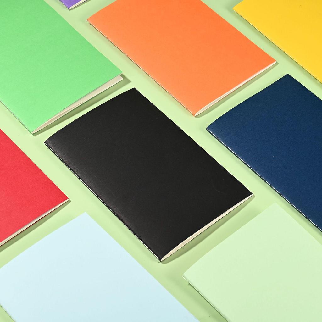 Simple A5/A6 Candy Color Notebook & Creative Corporate Diary for Students & Training