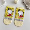 5pairs Kawaii Sanrio Socks Pochacco Anime Cute Summer Student Movement Comfortable Breathable Cartoon Socks Toys for Girls Gifts