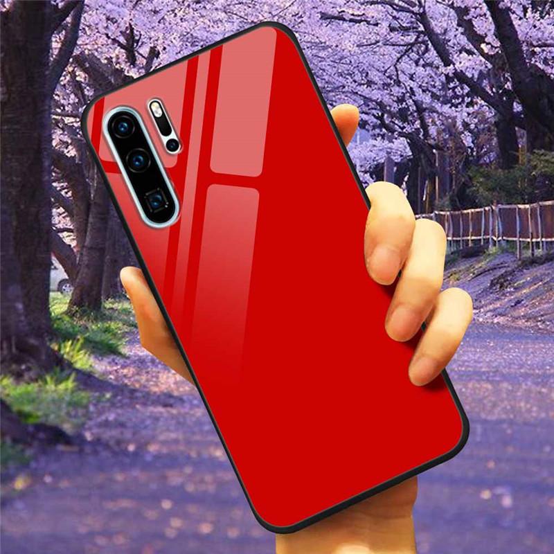 

Phone Cover For Huawei P30 Pro Lite Case Tempered Glass Space Wolf Lion Funda for HUAWEI P30 Lite Luxury Cases P30Pro P 30 Cat HUAWEI P30 Pro