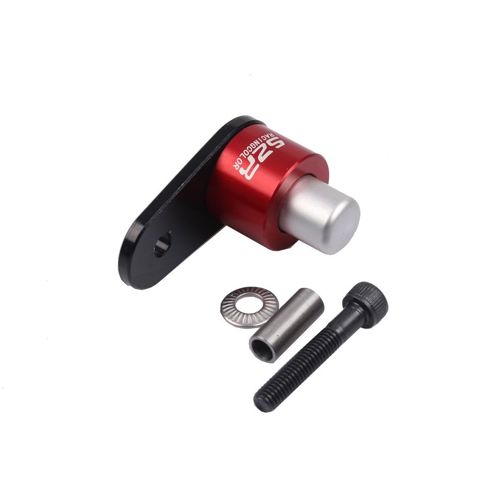 For MOTO GUZZI V85TT V85 TT V 85 TT V 85TT Motorcycle Accessories Ramp Parking Slope Brake Parking Stop Auxiliary Lock Device красный