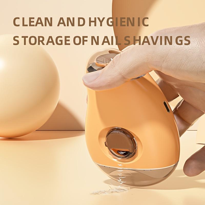 Rechargeable 2-in-1 Electric Nail Clippers & Grinder Tool - Integrated Trimming & Polishing, Multifunctional Nail Care for Adults - USB Charging
