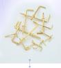 Gold/Silver L Shape 20pcs Sheep Eyes Alloy Frame 7 Style Hanger Dresser Cup Hooks Right Angle Screws Iron