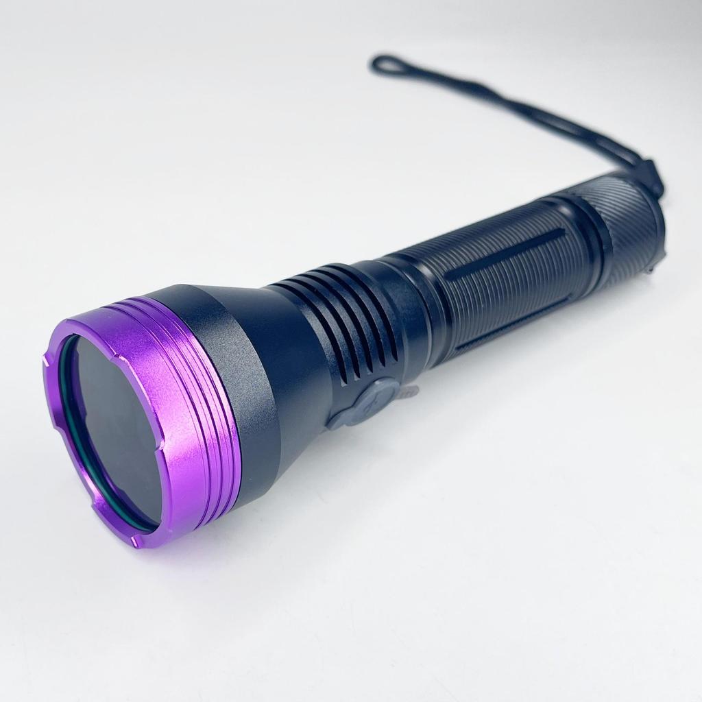 40W UV Flashlight - 365nm Anti-Counterfeit Money Detector for Fluorescence Detection
