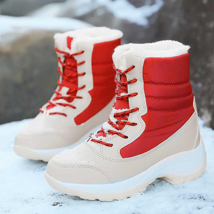 Botas de nieve para mujer Plataforma Botas de invierno Botas impermeables  Antideslizantes Botas Mujer comprar a buen precio — entrega gratuita,  reseñas reales con fotos — Joom