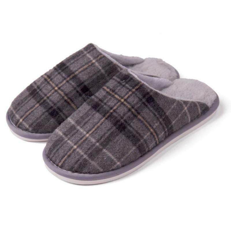 Cotton slippers, thickened warm winter new comfortable home neckline home shoes fluffy indoor winter