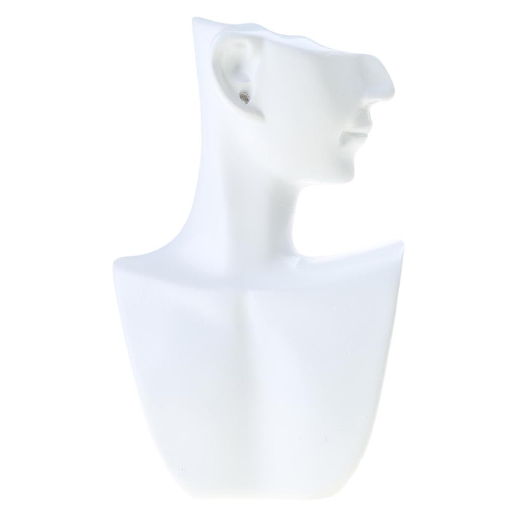 Stylish Jewelry Display Rack Mannequin Shaped Necklaces Organizer Practical Earring Holder for Jewelry Enthusiasts