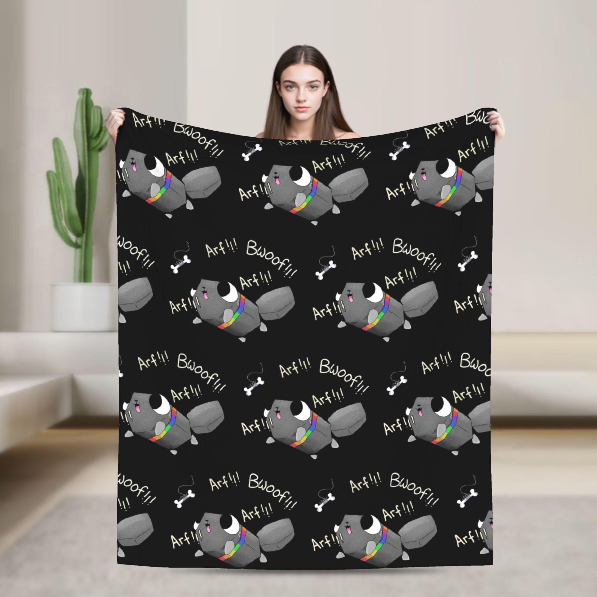 

Пледи з флісу Pebble Dandys World Game Зимові Портативні Легкі Пледи для Ліжка Подорожей Плюшева Тонка Ковдра 30x40in