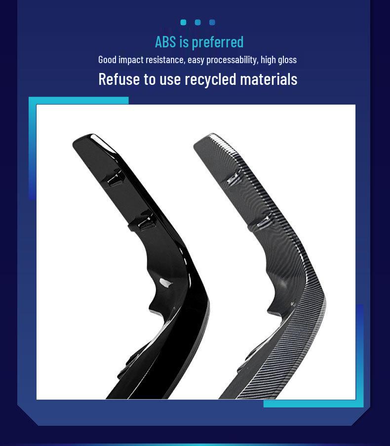 BMW Model Front Lip Splitter Corner Covers Body Kit Spoiler for Customization