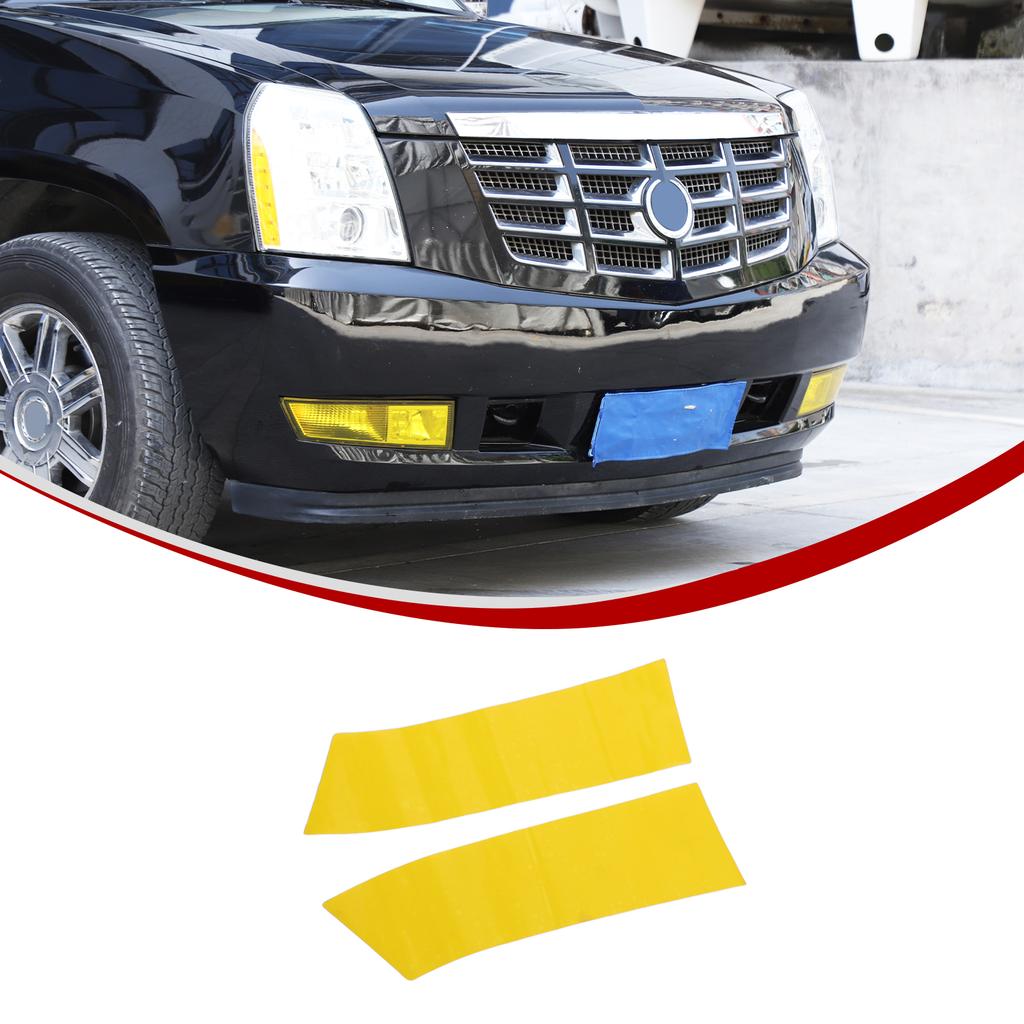 PVC Car Headlights Rear Fog Lights Headlight Film Decorative Stickers Suitable for Cadillac Escalade 2007-2014