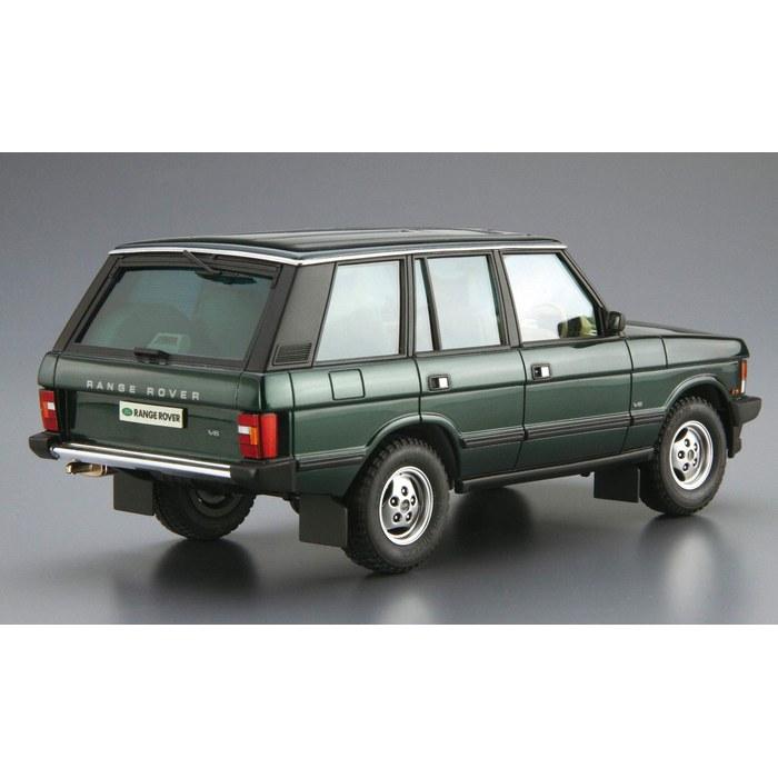 Aoshima 1/24 The Model Car Series No. 120 Land Rover LH36D Range Rover Classic 1992 Plastic Model White