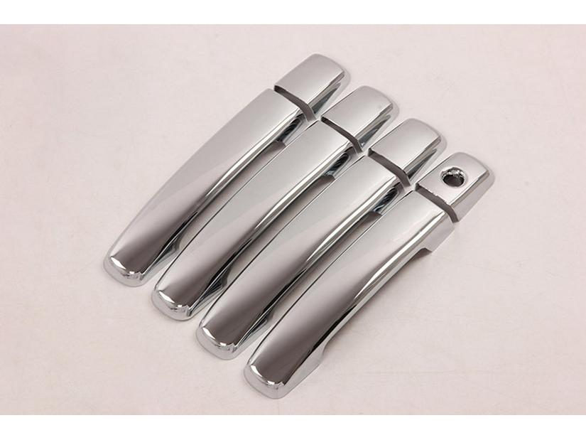 Chrome-Plated ABS Door Handle Decor for 2007 Qashqai - Standard & Smart Versions